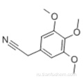 3,4,5-триметоксифенилацетонитрил CAS 13338-63-1